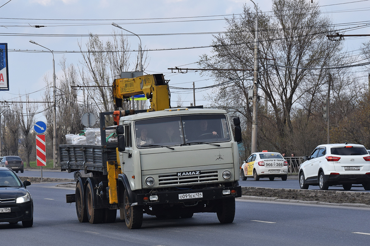 Волгоградская область, № О 091 ЕХ 134 — КамАЗ-53212