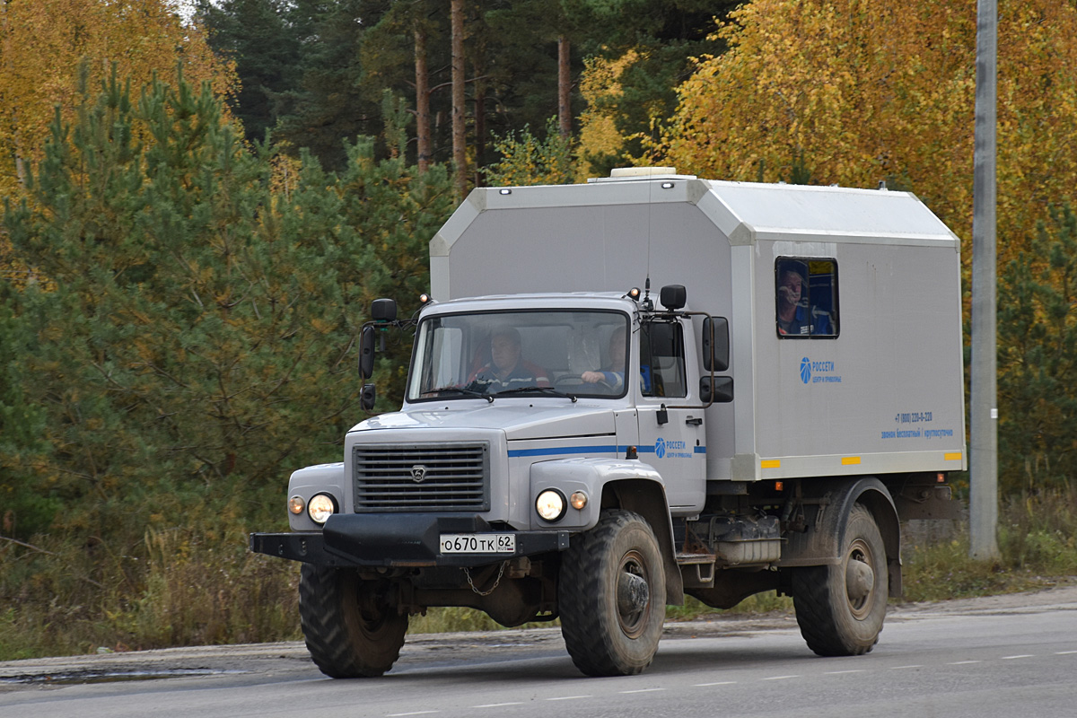 Рязанская область, № О 670 ТК 62 — ГАЗ-33088 «Садко»