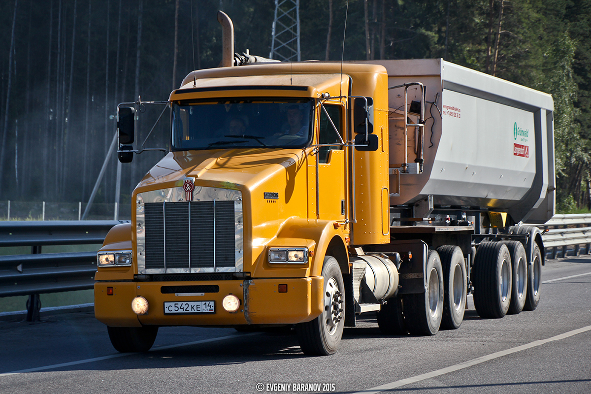 Саха (Якутия), № С 542 КЕ 14 — Kenworth T800