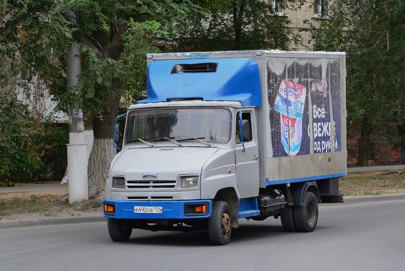 Волгоградская область, № А 492 ОВ 134 — ЗИЛ-5301ПО "Бычок"