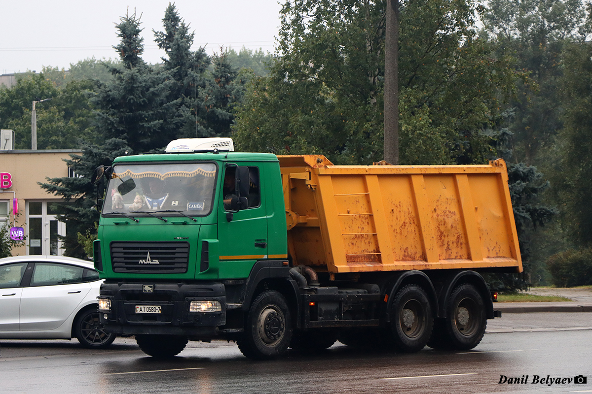 Минск, № АТ 0580-7 — МАЗ-6501 (общая модель)
