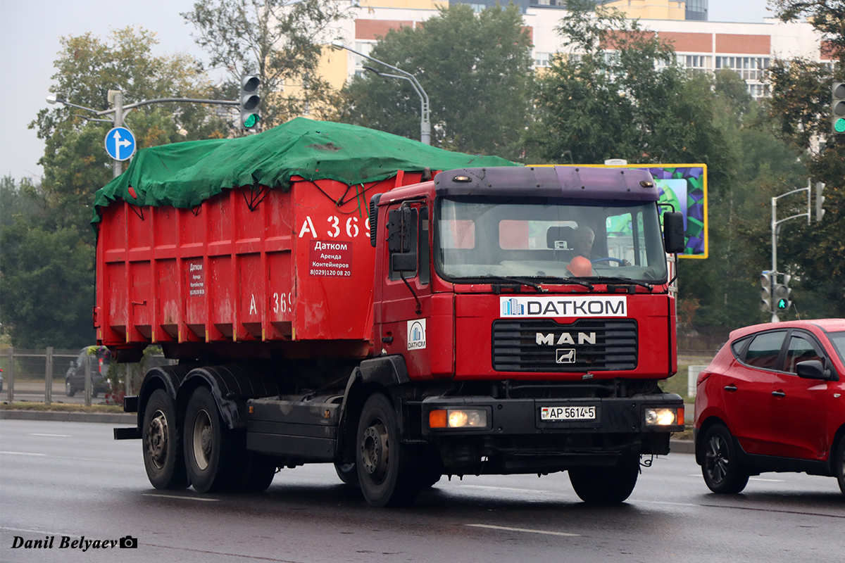 Минск, № АР 5614-5 — MAN F90 (общая модель)