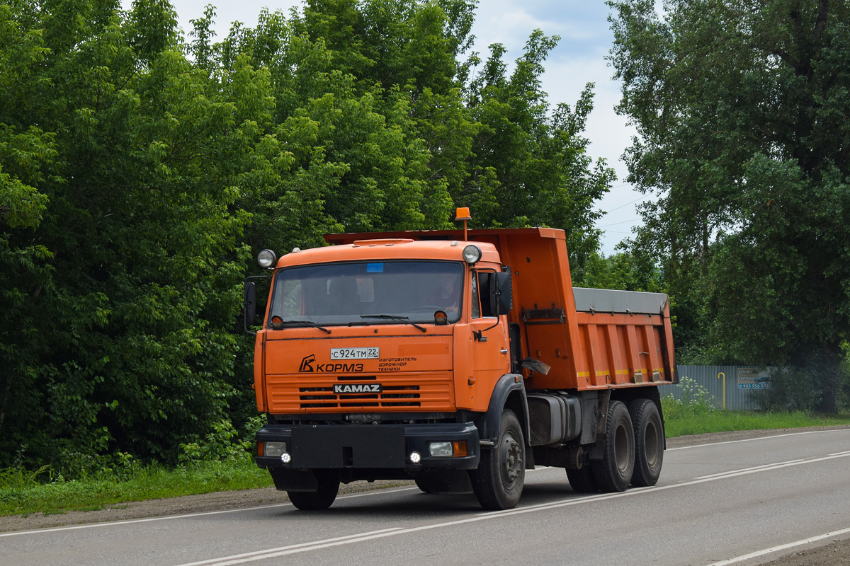 Алтайский край, № С 924 ТМ 22 — КамАЗ-65115-62