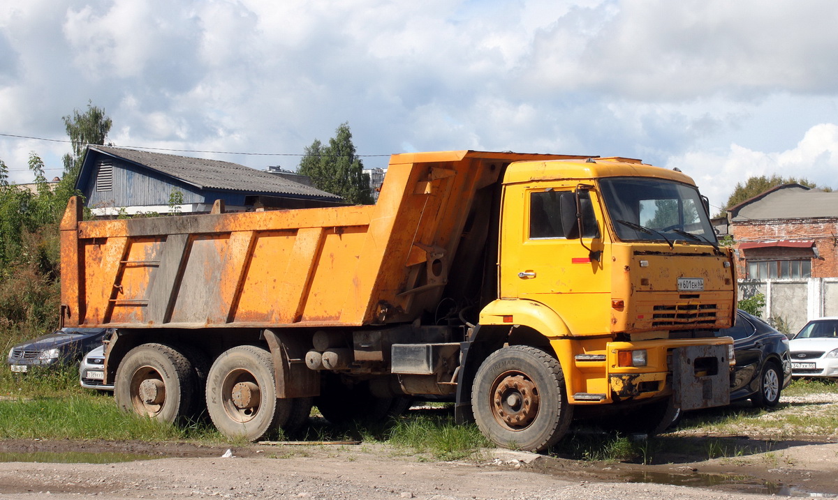Псковская область, № У 601 ЕН 60 — КамАЗ-6520-60