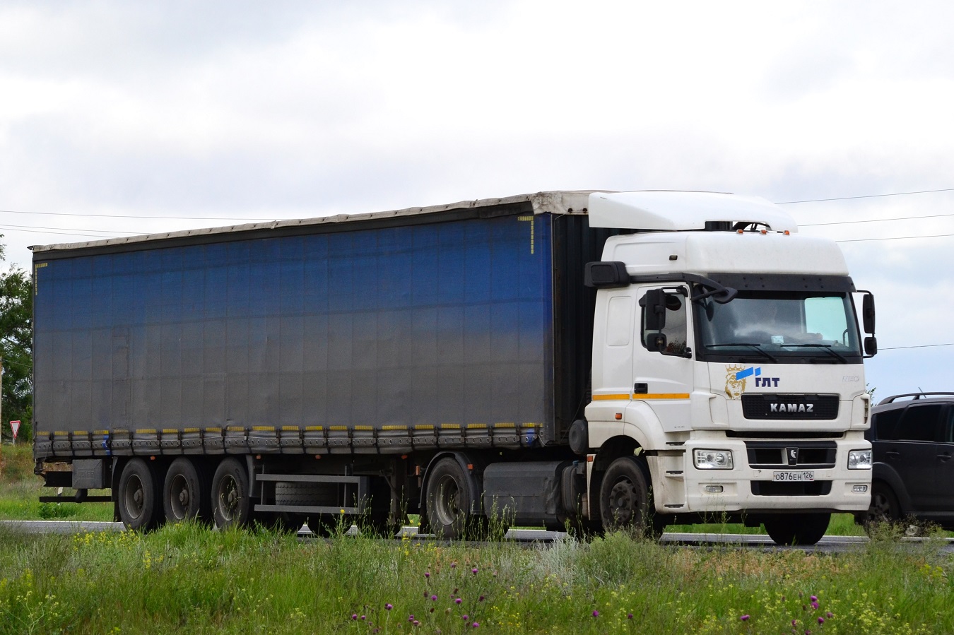 Ставропольский край, № О 876 ЕН 126 — КамАЗ-5490-S5(87)