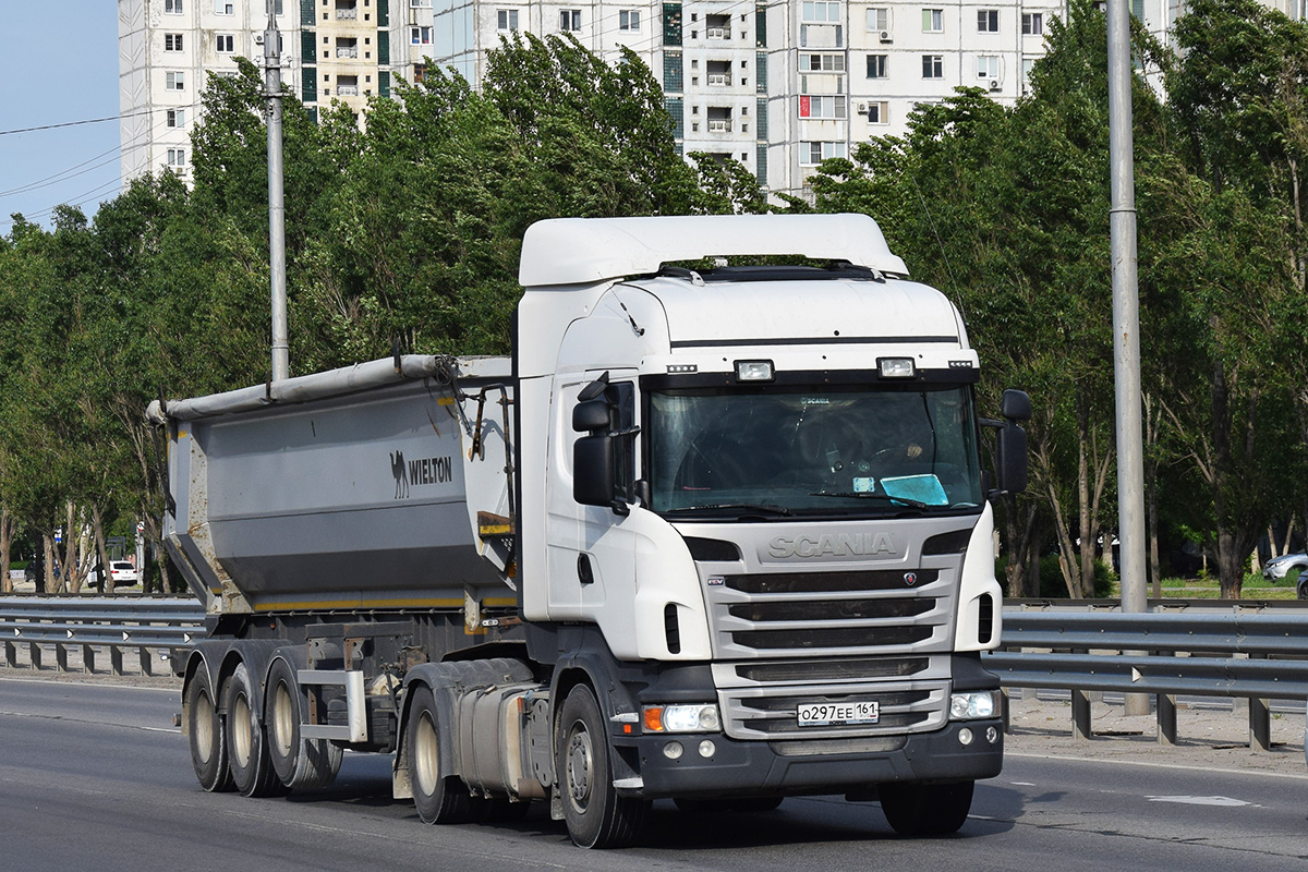 Ростовская область, № О 297 ЕЕ 161 — Scania ('2009-2011, общая модель)