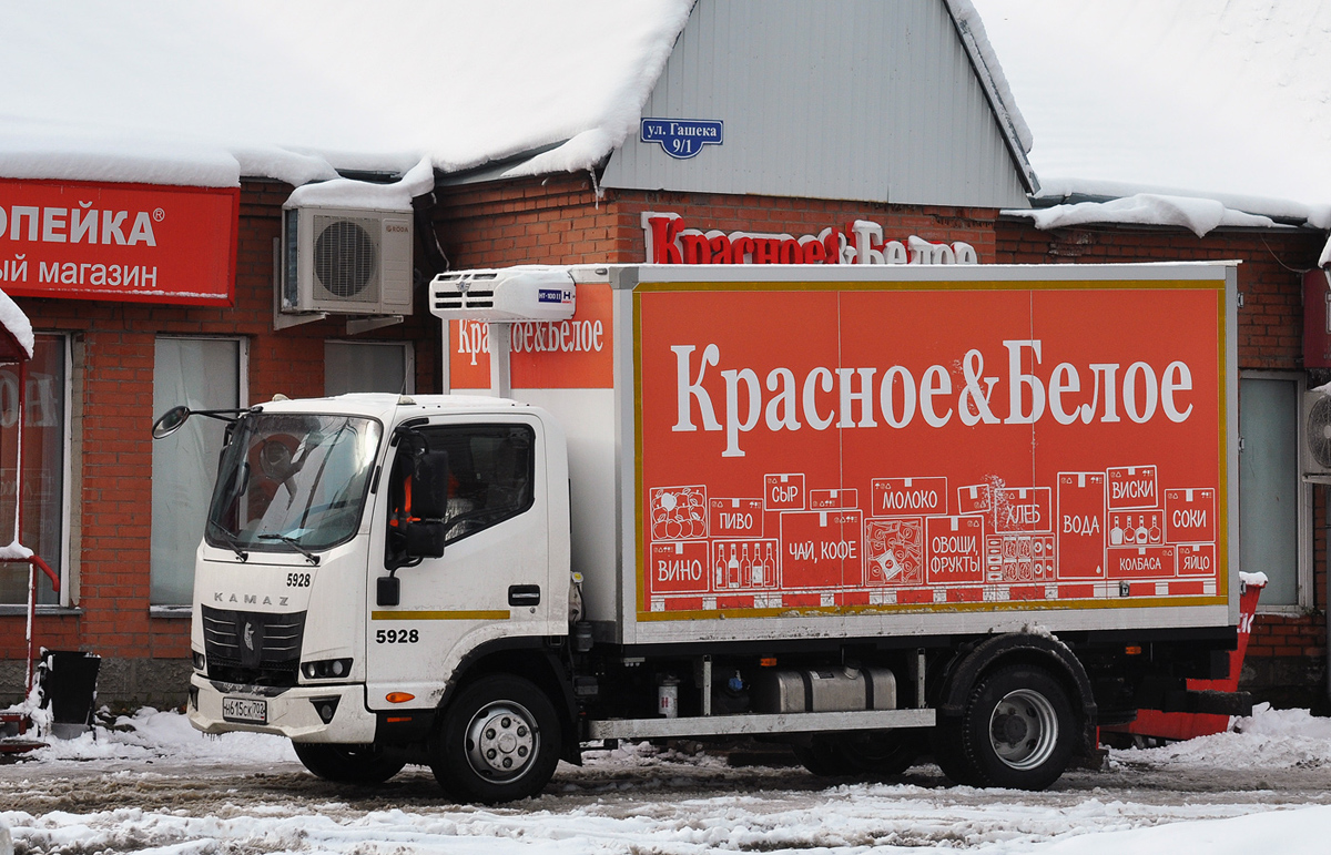Омская область, № 5928 — КамАЗ-43089-F5 "Компас 9"