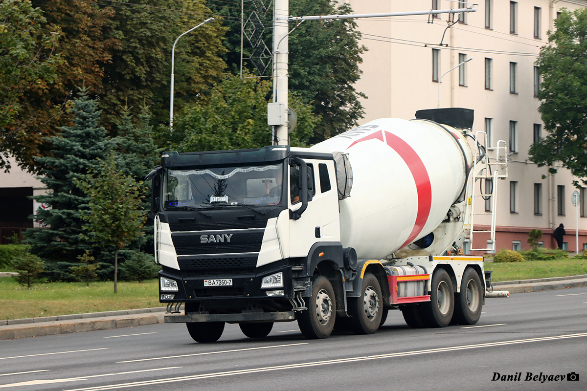 Минск, № ВА 7360-7 — SANY (общая модель)