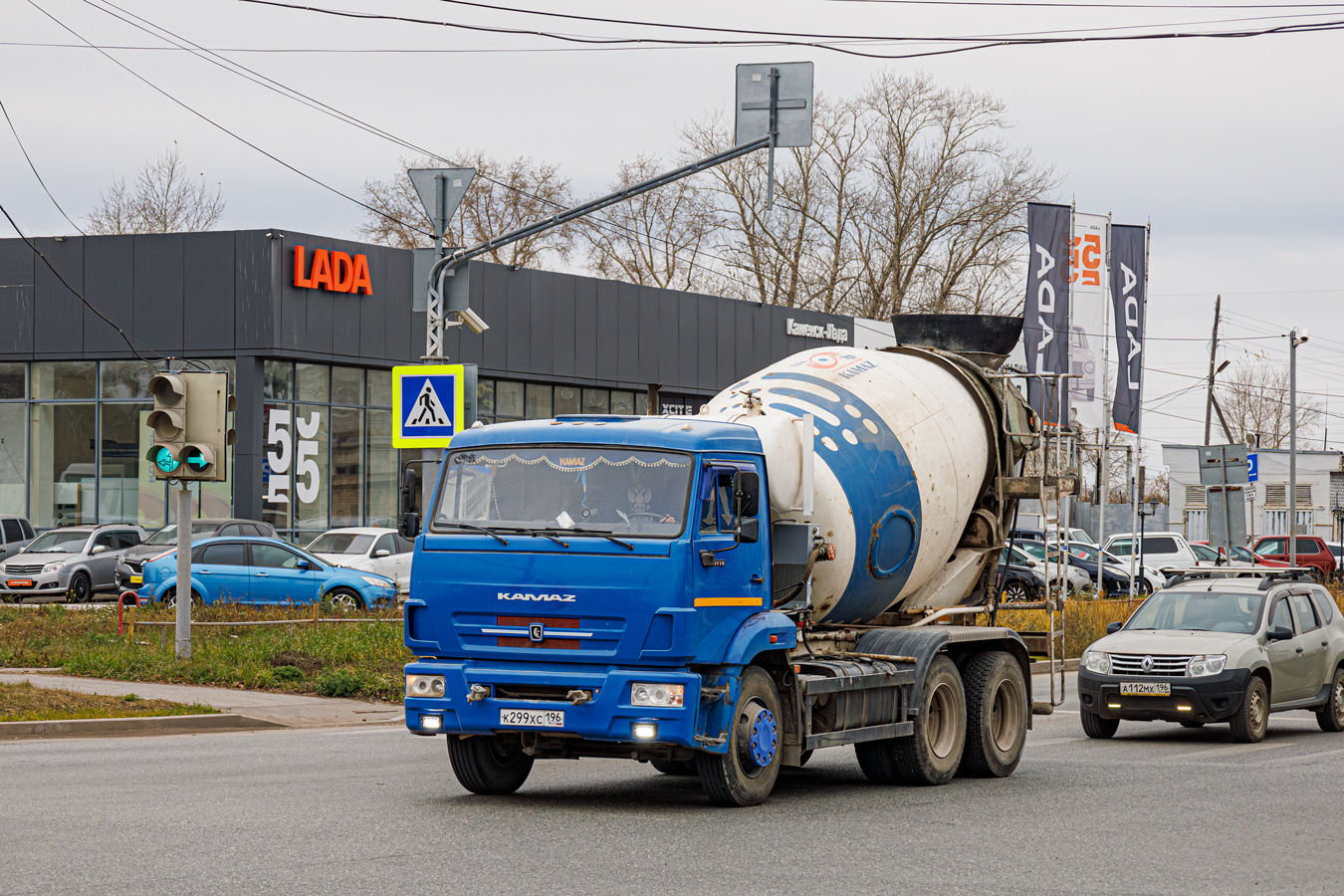 Свердловская область, № К 299 ХС 196 — КамАЗ-65115-A4(23)