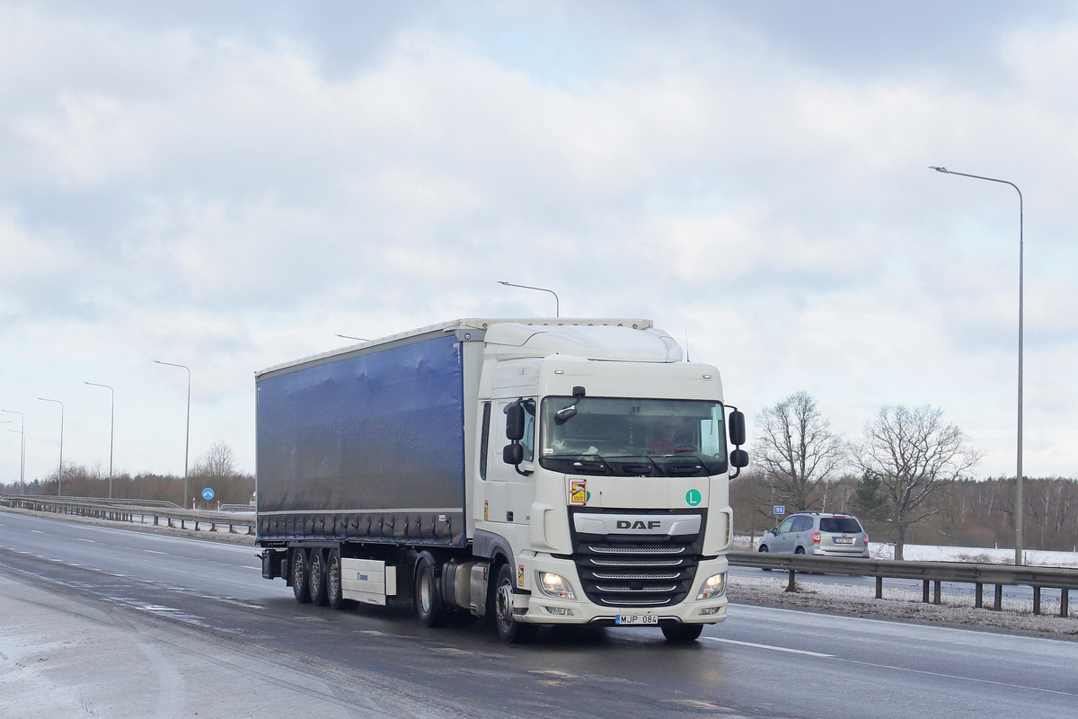 Литва, № MJP 084 — DAF XF Euro6 FT
