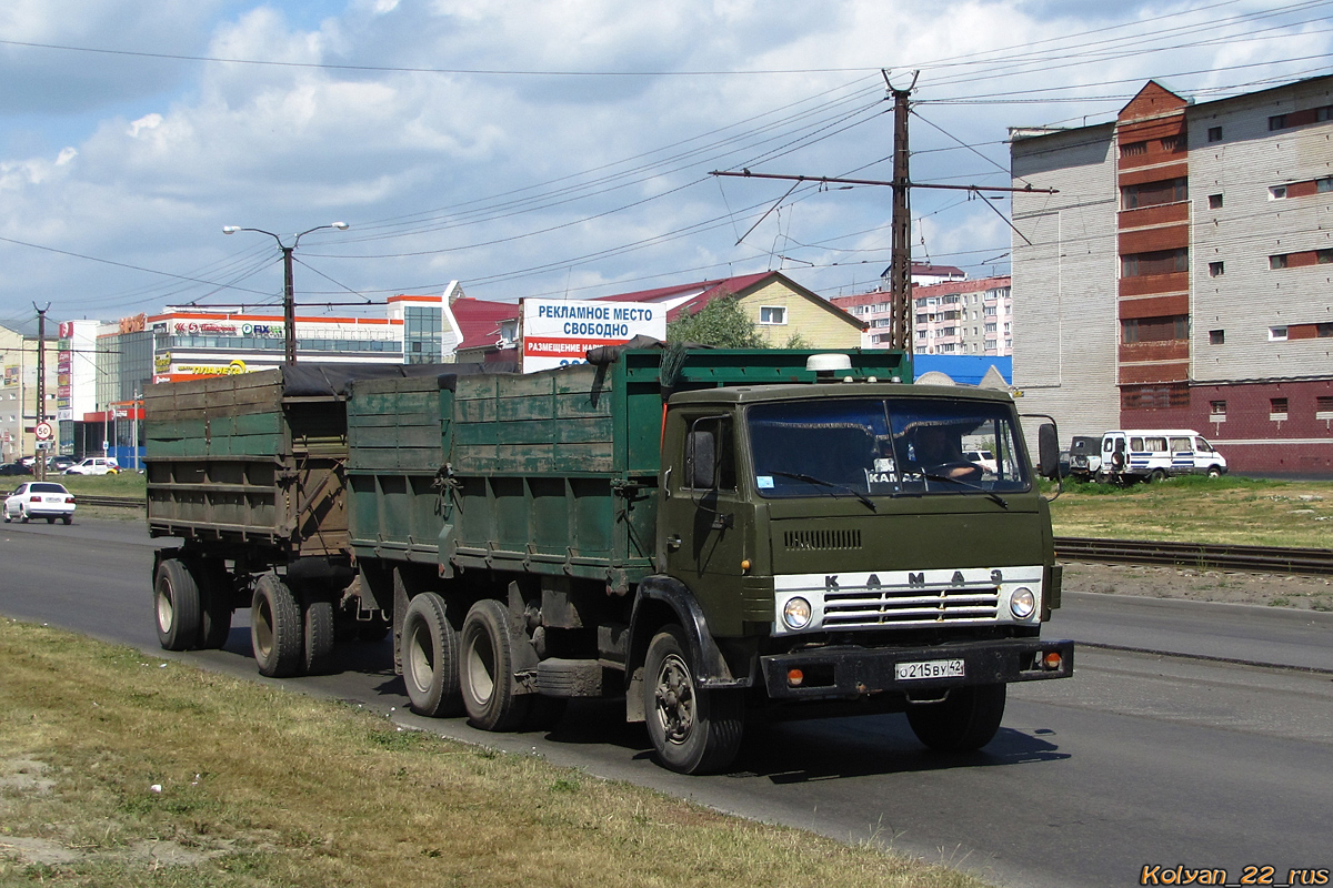 Кемеровская область, № О 215 ВУ 42 — КамАЗ-5320