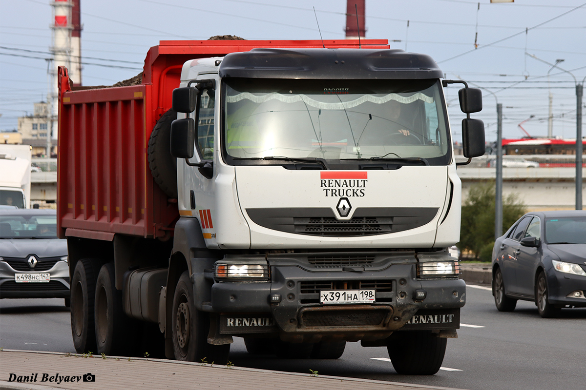 Санкт-Петербург, № Х 391 НА 198 — Renault Kerax [X9P]