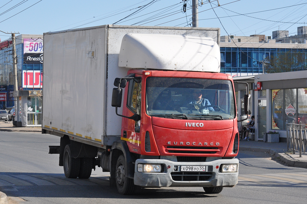 Омская область, № Х 098 УО 55 — IVECO EuroCargo ('2002)