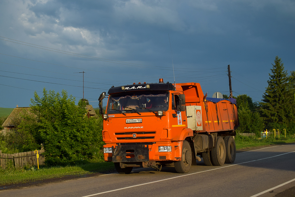 Алтайский край, № В 433 ВЕ 122 — КамАЗ-65115-A5(48)