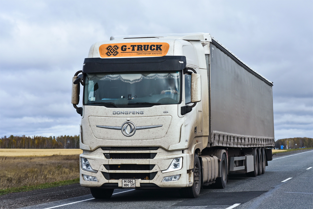Чувашия, № М 084 НМ 21 — Dongfeng GX DFH4180