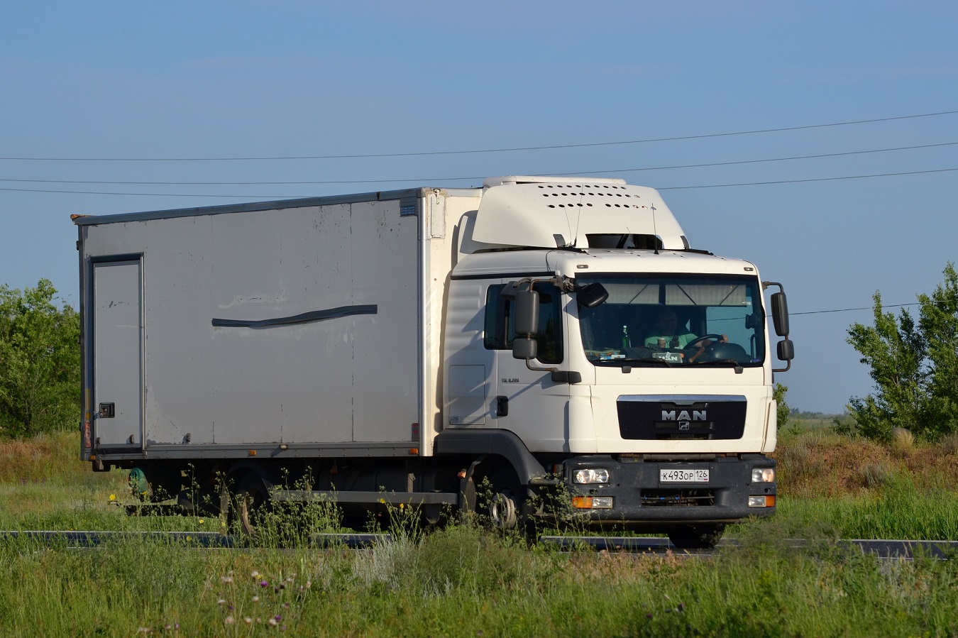 Ставропольский край, № К 493 ОР 126 — MAN TGL 8.220
