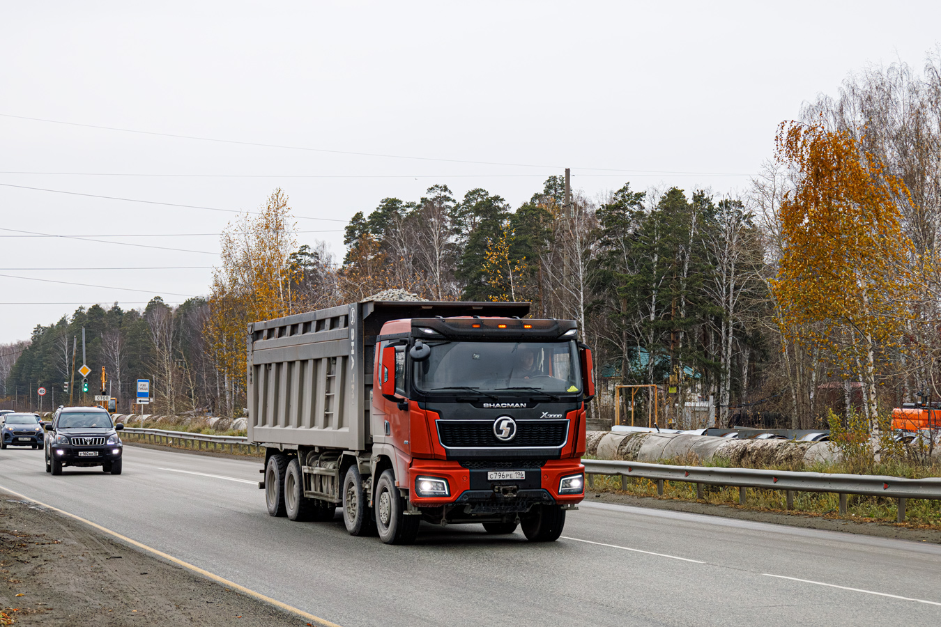 Свердловская область, № С 796 РЕ 196 — Shaanxi Shacman X3000 SX3318