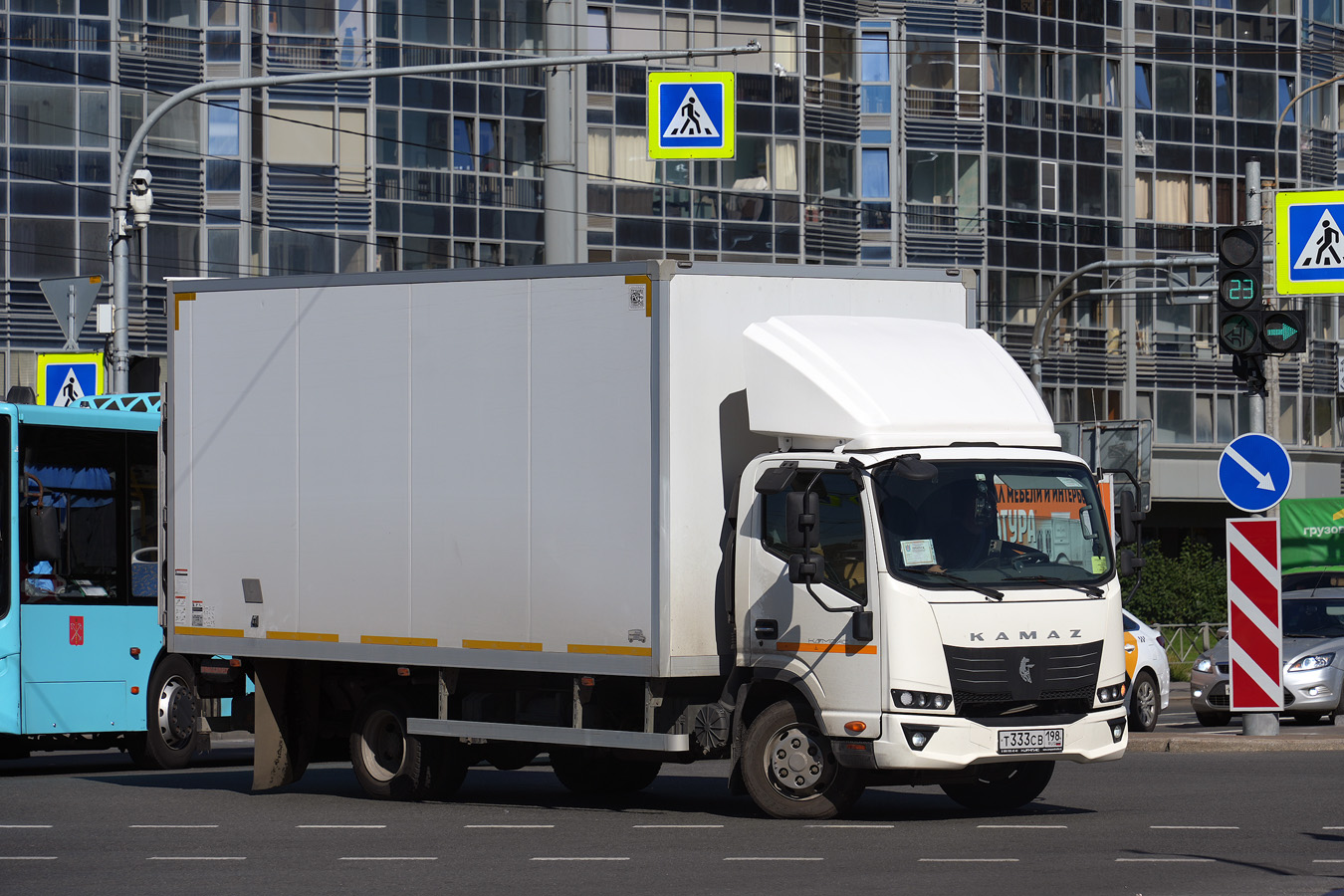 Санкт-Петербург, № Т 333 СВ 198 — КамАЗ-43089-F5 "Компас 9"