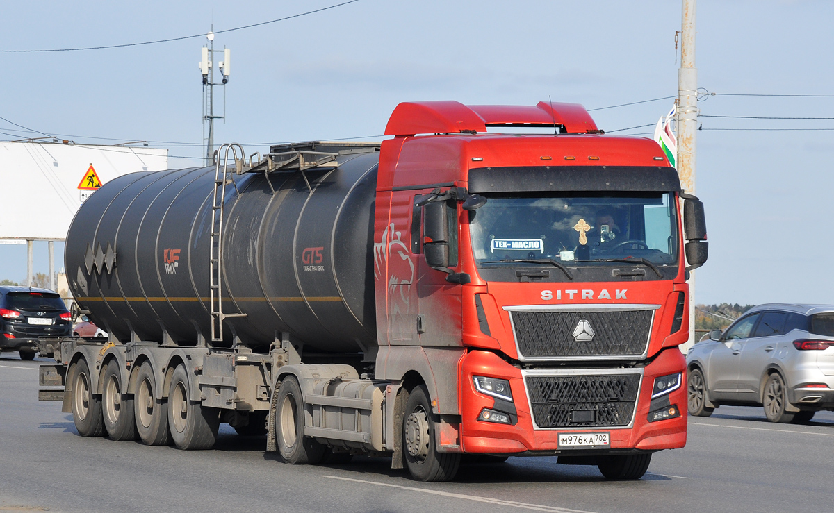 Башкортостан, № М 976 КА 702 — Sitrak C7H ZZ4186 MAX