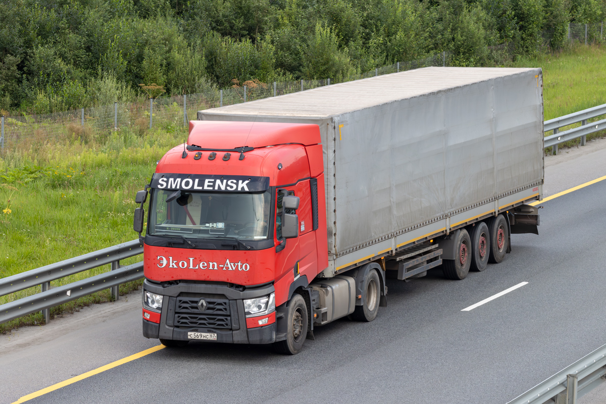 Смоленская область, № С 569 НС 67 — Renault T-Series ('2013)