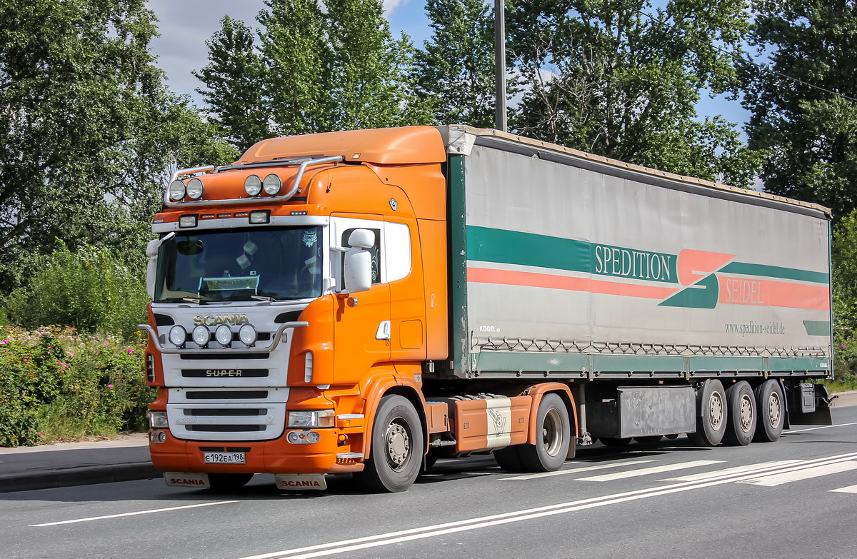 Санкт-Петербург, № Е 192 ЕА 198 — Scania ('2004) R500