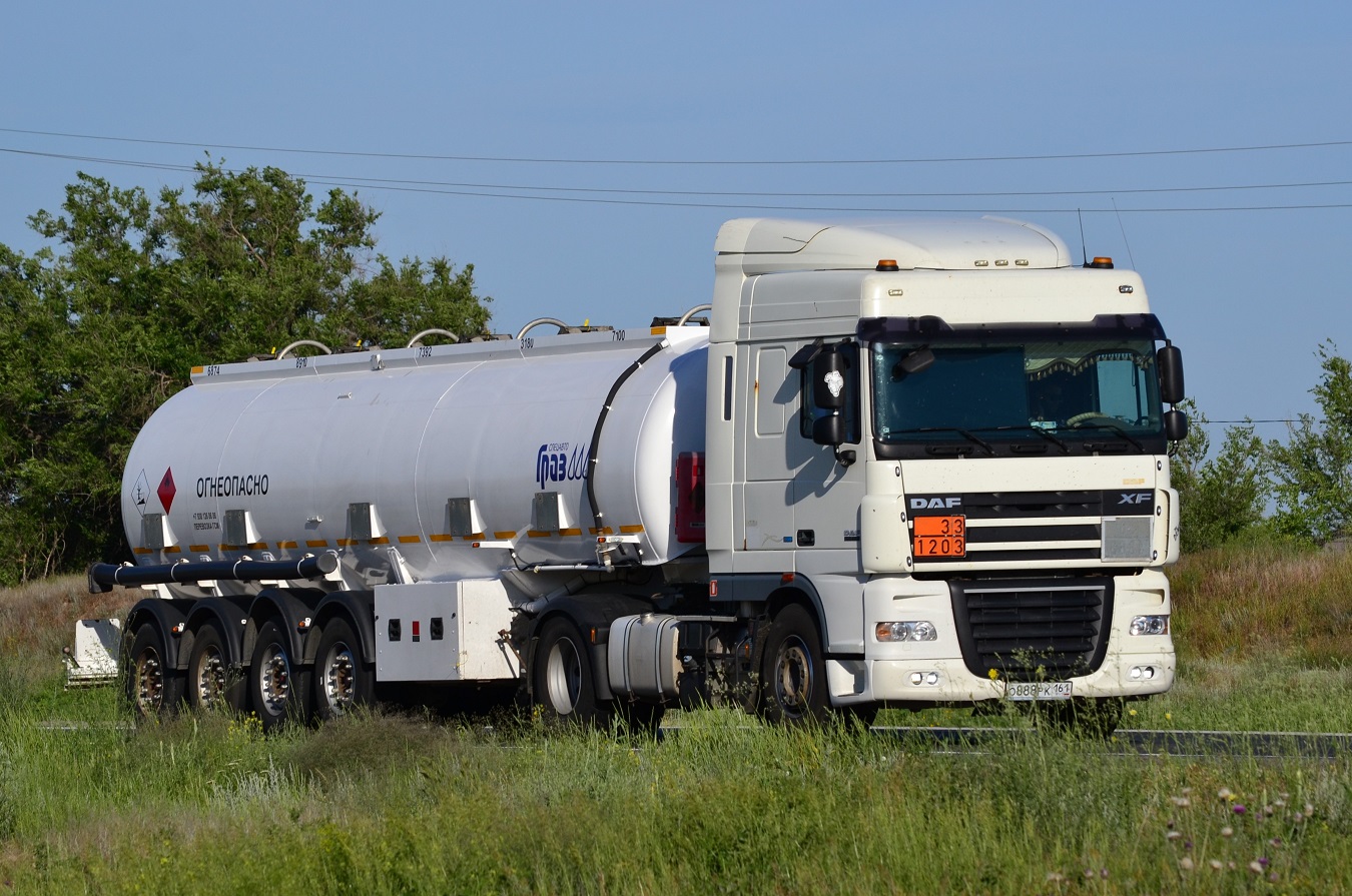 Ростовская область, № О 888 РК 161 — DAF XF105 FT