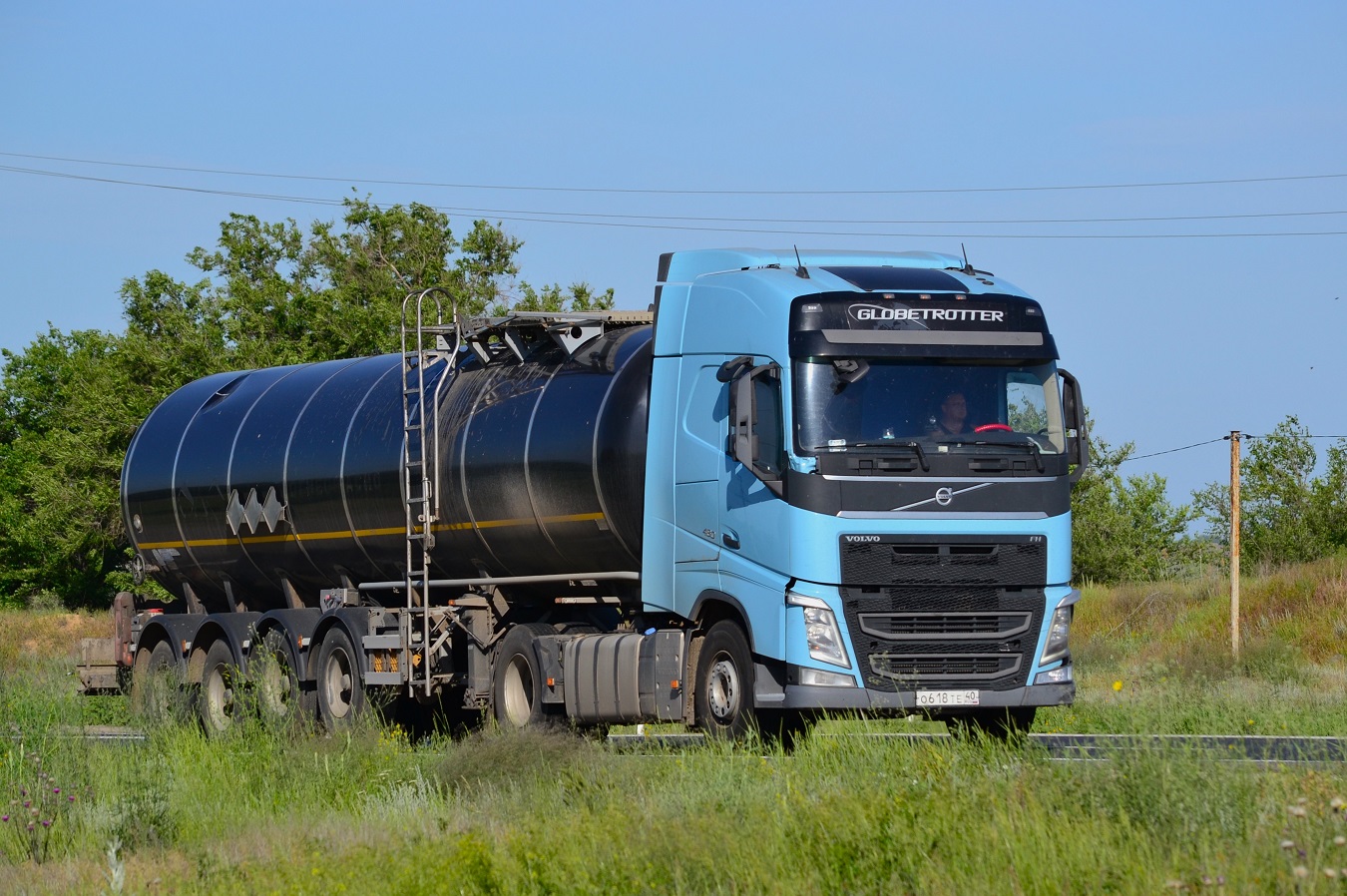 Калужская область, № О 618 ТЕ 40 — Volvo ('2012) FH.460 [X9P]