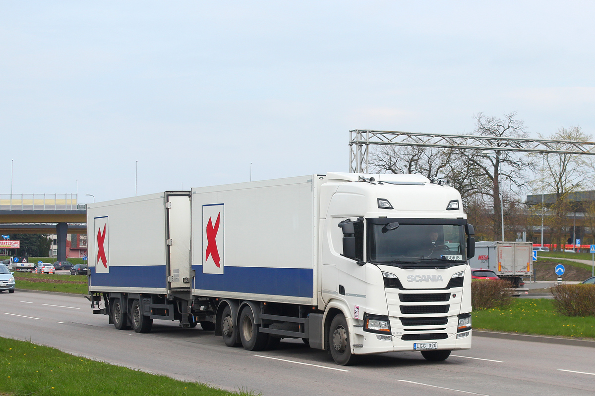 Литва, № LGG 020 — Scania ('2016) R410
