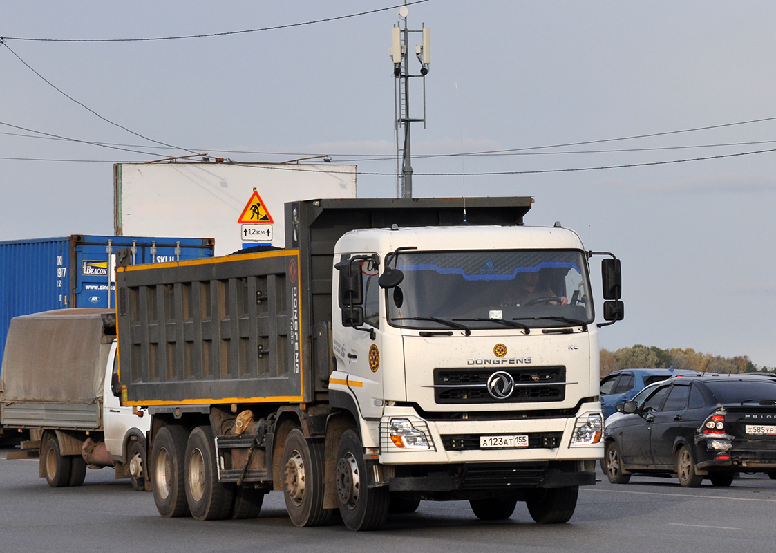 Омская область, № А 123 АТ 155 — Dongfeng KC (общая модель)