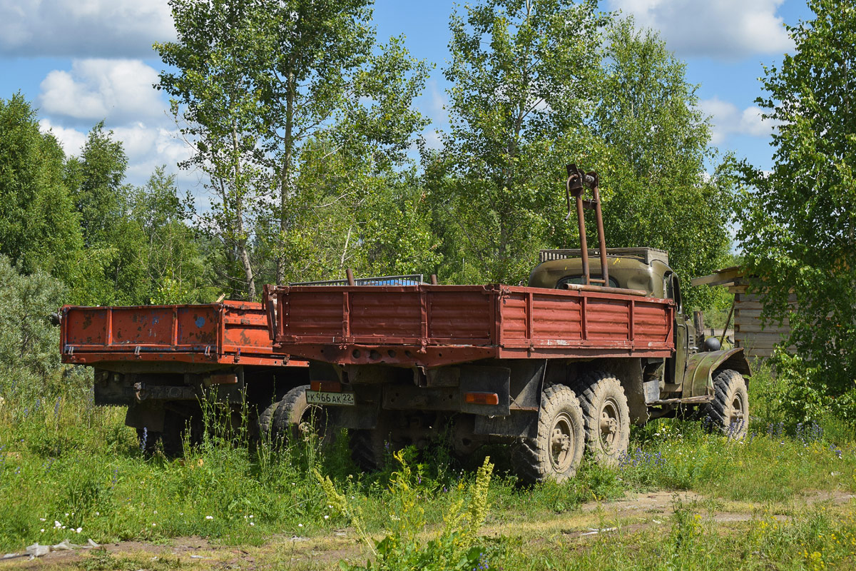 Алтайский край, № К 966 АК 22 — ЗИЛ-157 (общая модель)