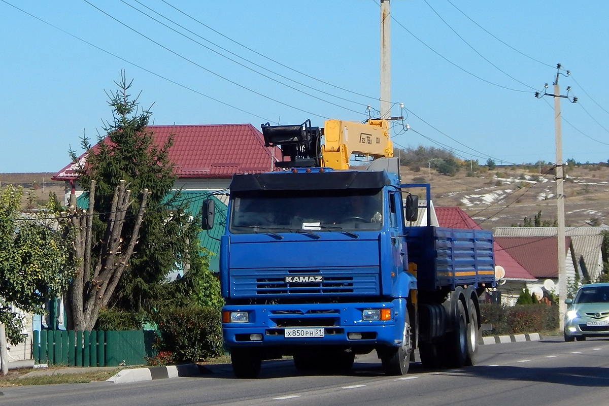 Белгородская область, № Х 850 РН 31 — КамАЗ-65117-62