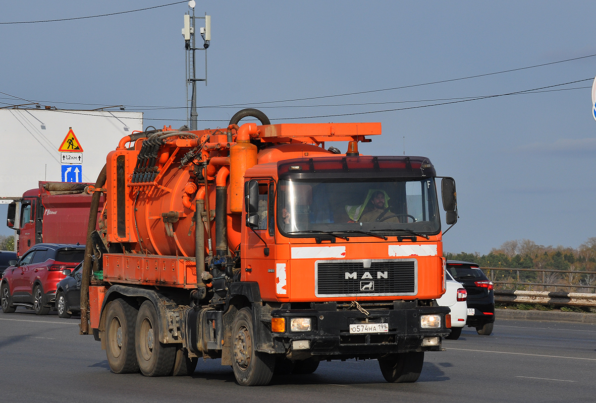Омская область, № О 574 НА 199 — MAN F90 26.xxx (общая)