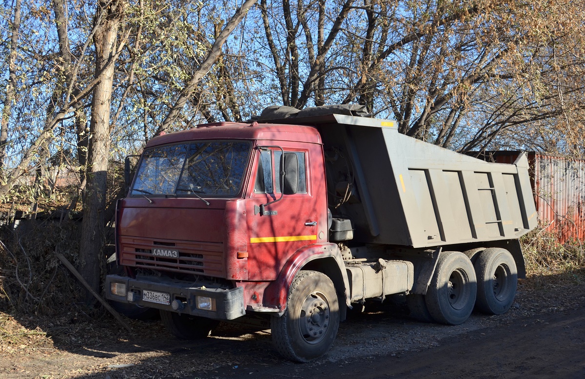 Кемеровская область, № М 336 ВС 142 — КамАЗ-65115-02 [65115C]