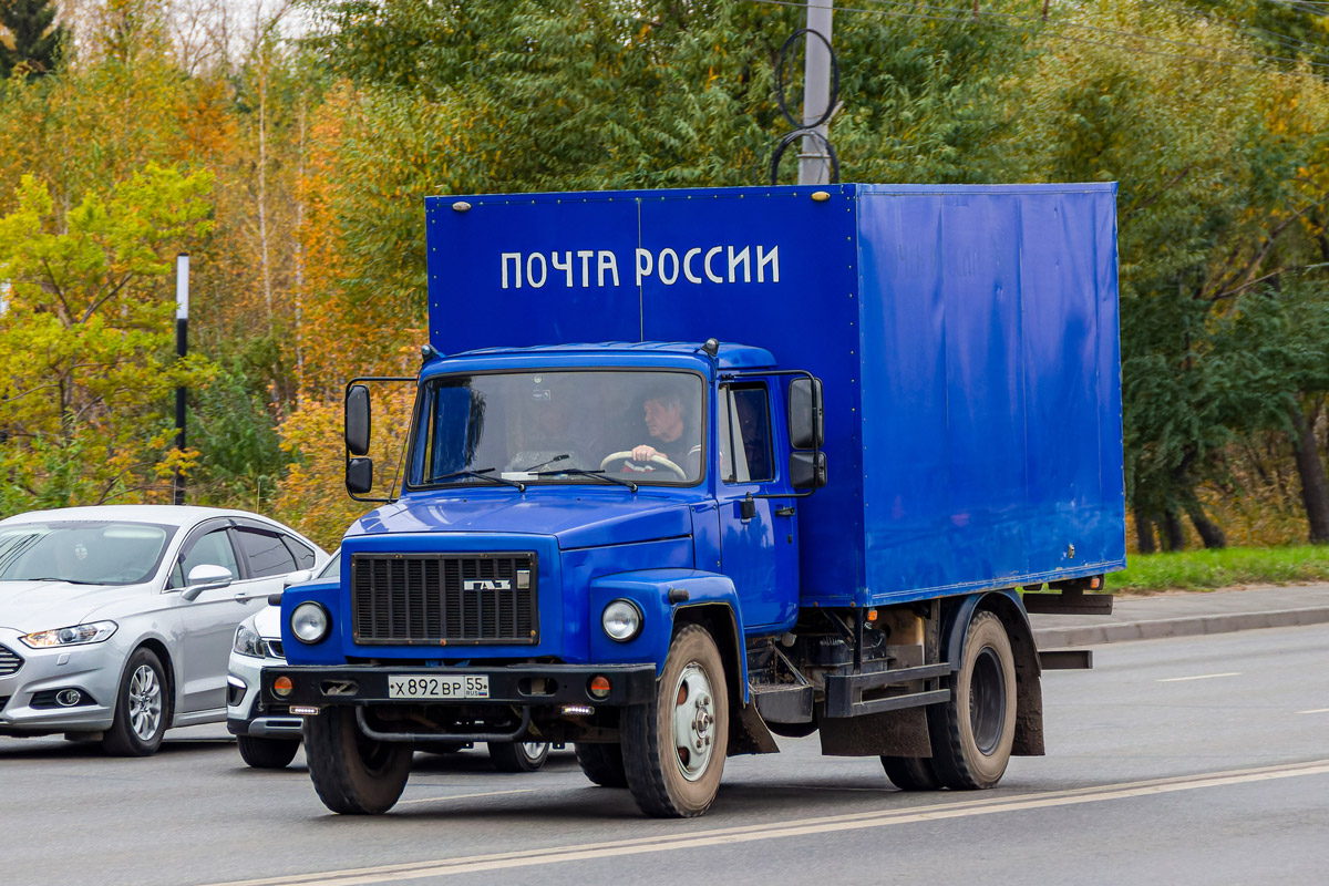 Омская область, № Х 892 ВР 55 — ГАЗ-3309