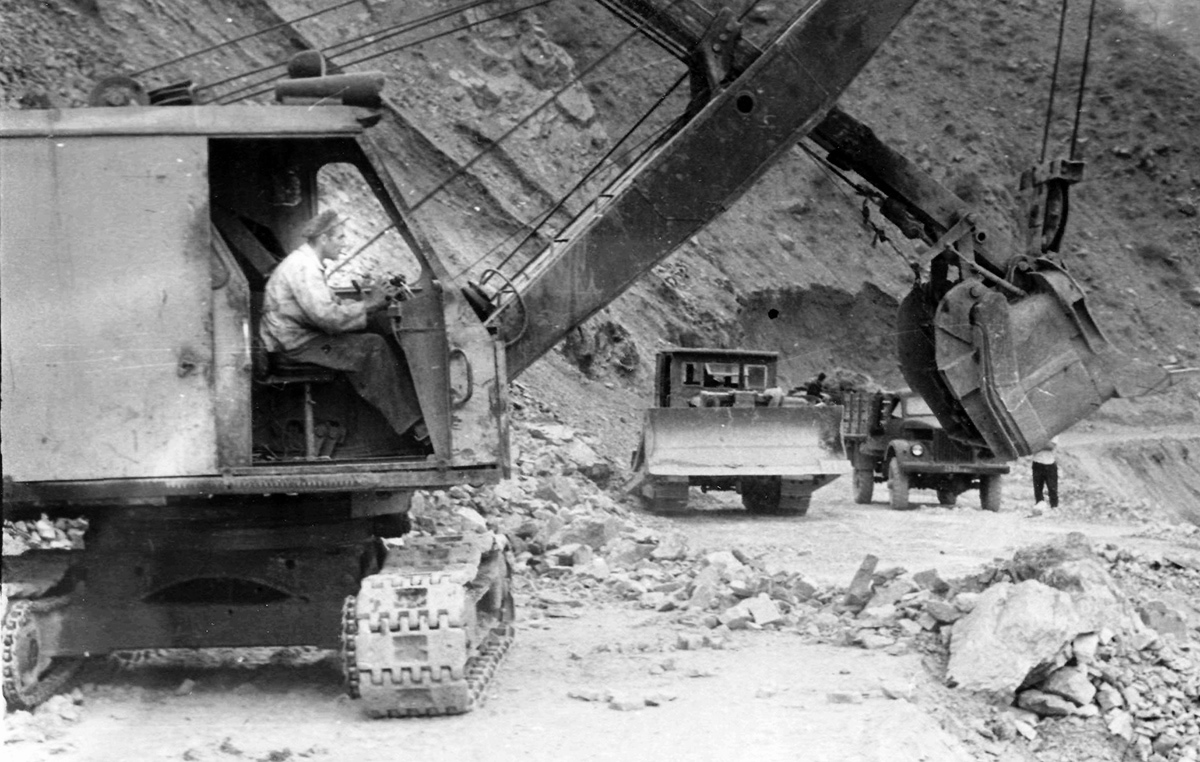 Таджикистан — Исторические фотографии (Спецтехника)