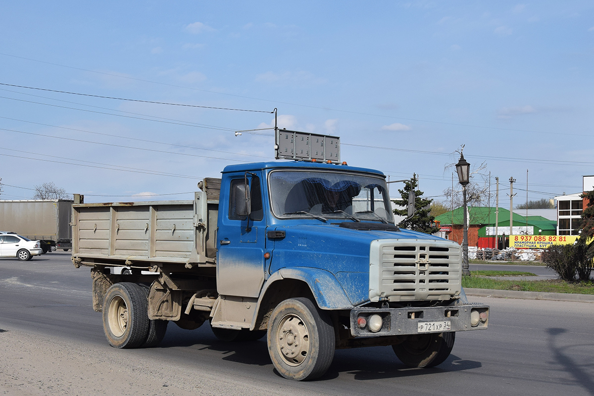 Волгоградская область, № Р 721 ХР 34 — ЗИЛ-494560