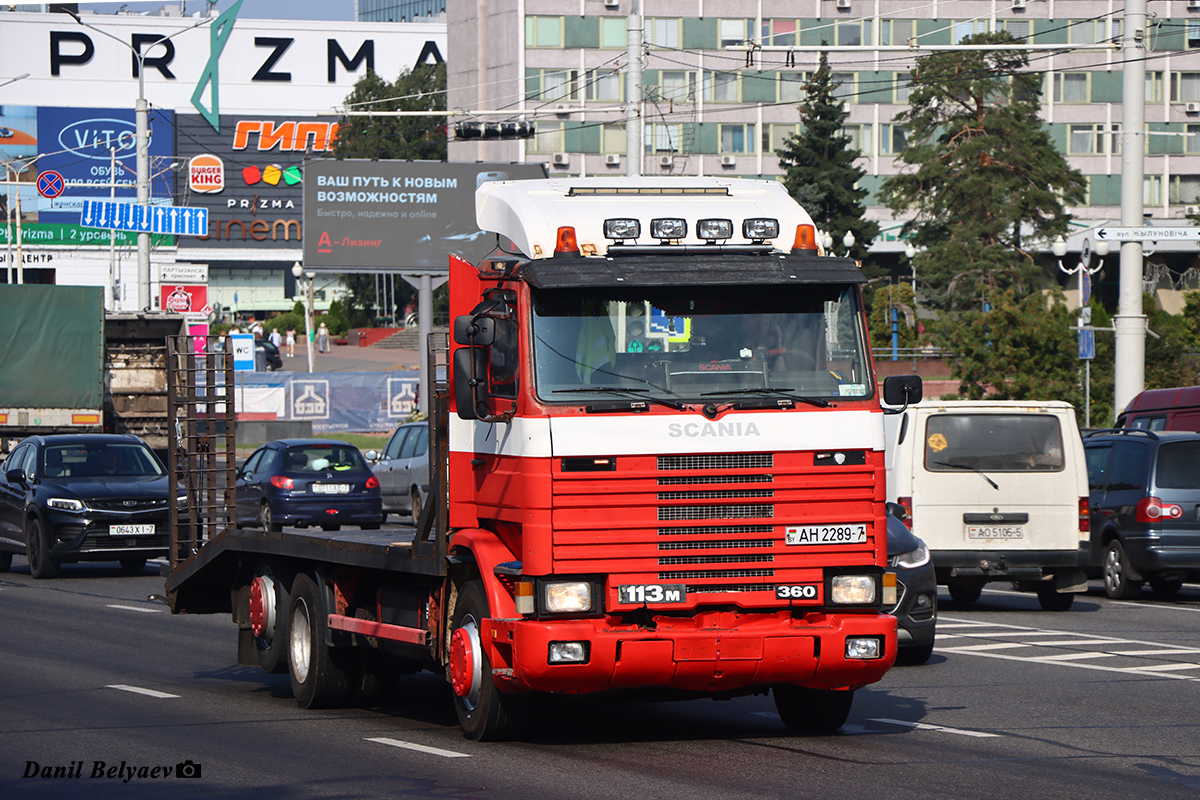 Минск, № АН 2289-7 — Scania (II) R113M