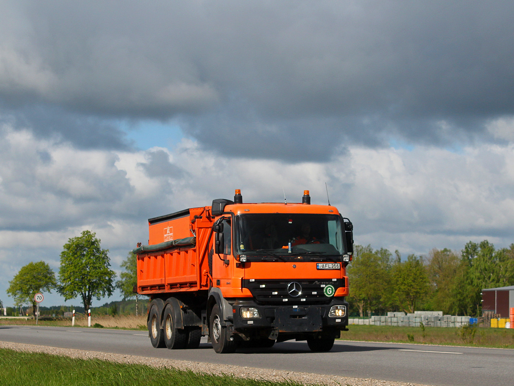 Литва, № AFL 256 — Mercedes-Benz Actros ('2003) 2636
