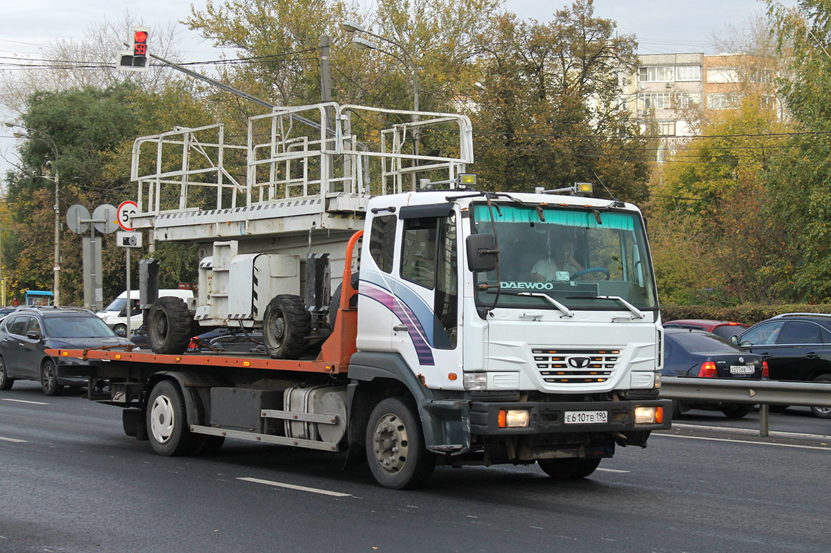 Московская область, № Е 610 ТВ 190 — Daewoo Novus