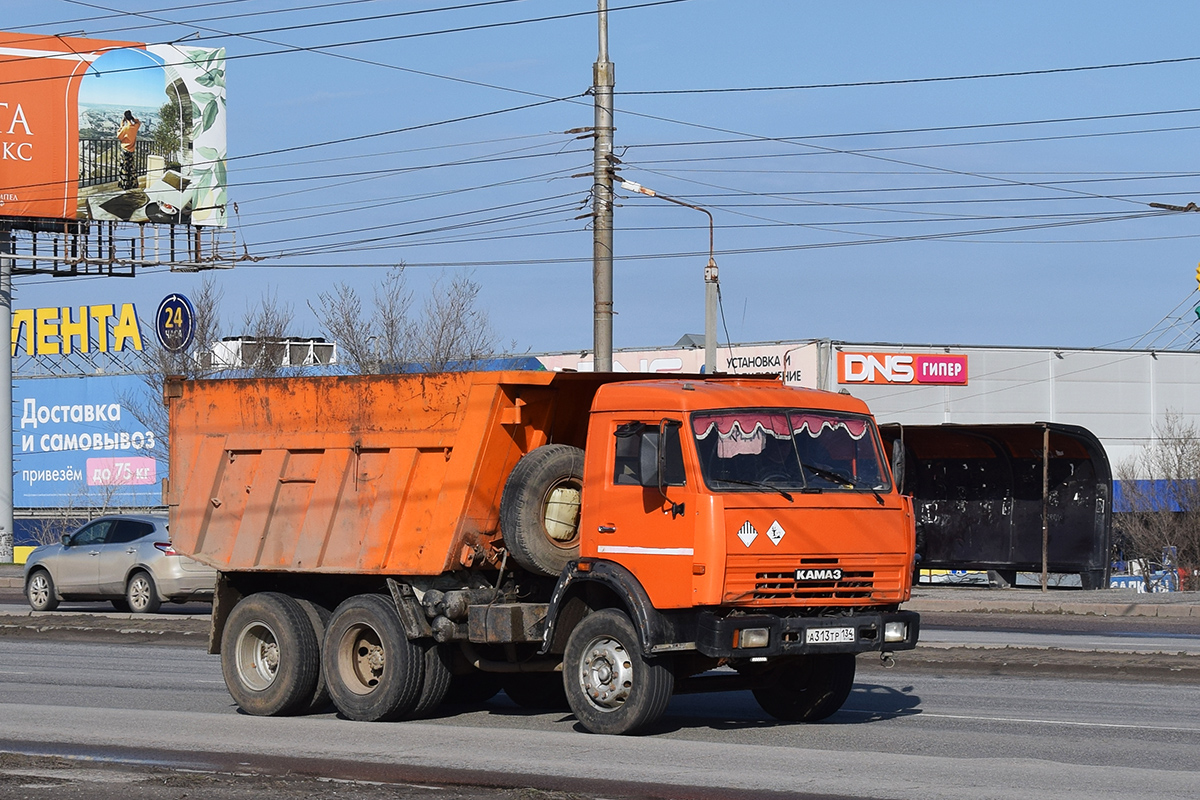 Волгоградская область, № А 313 ТР 134 — КамАЗ-65115 (общая модель)