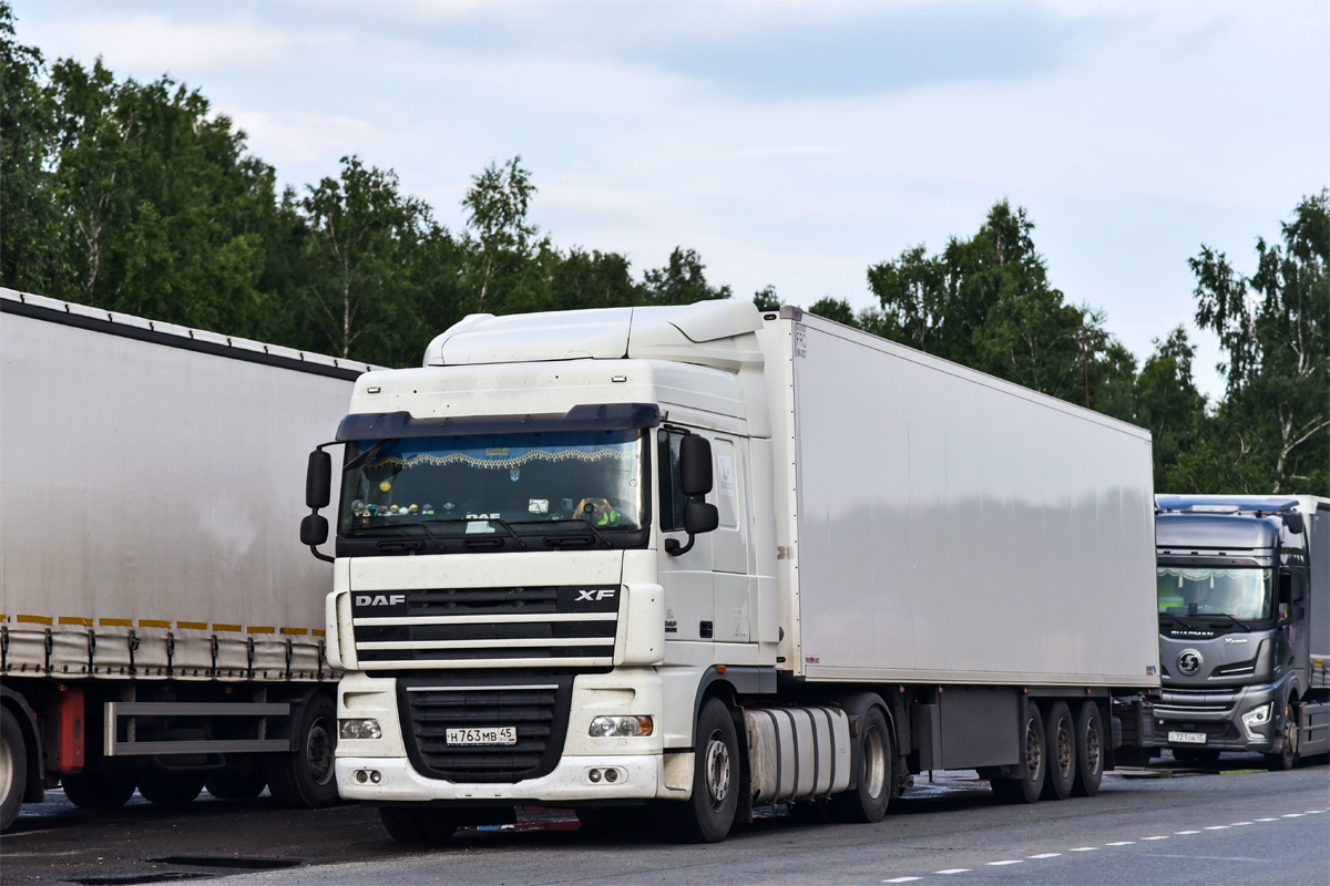 Курганская область, № Н 763 МВ 45 — DAF XF105 FT