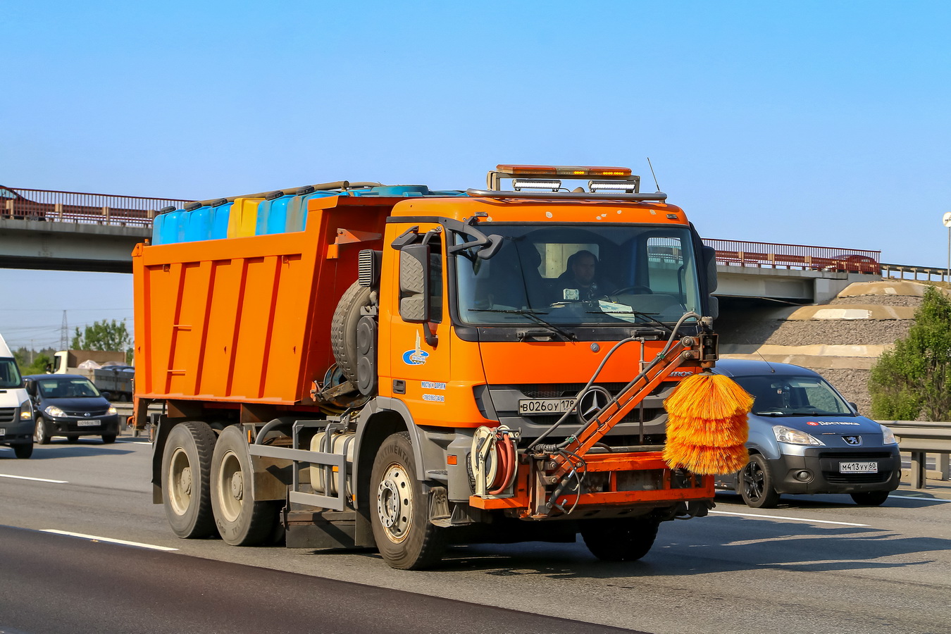 Санкт-Петербург, № В 026 ОУ 178 — Mercedes-Benz Actros '09 3336 [Z9M]