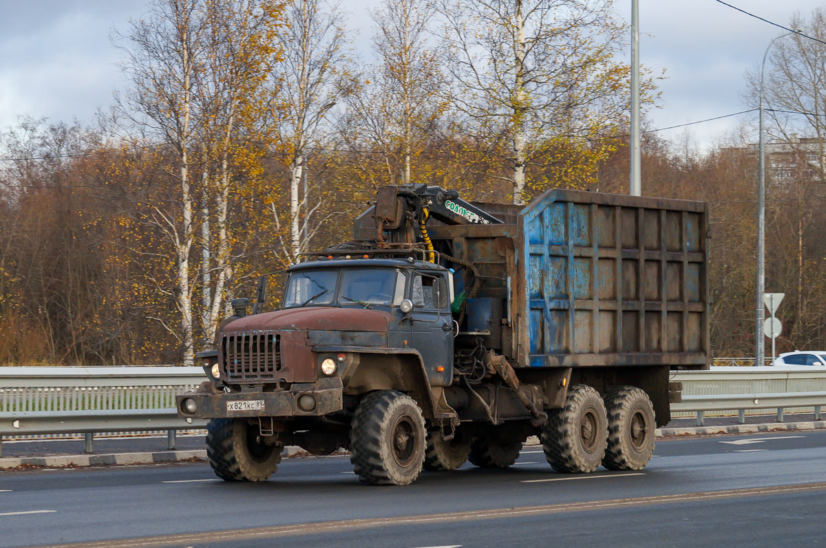 Архангельская область, № Х 821 КС 89 — Урал-3255