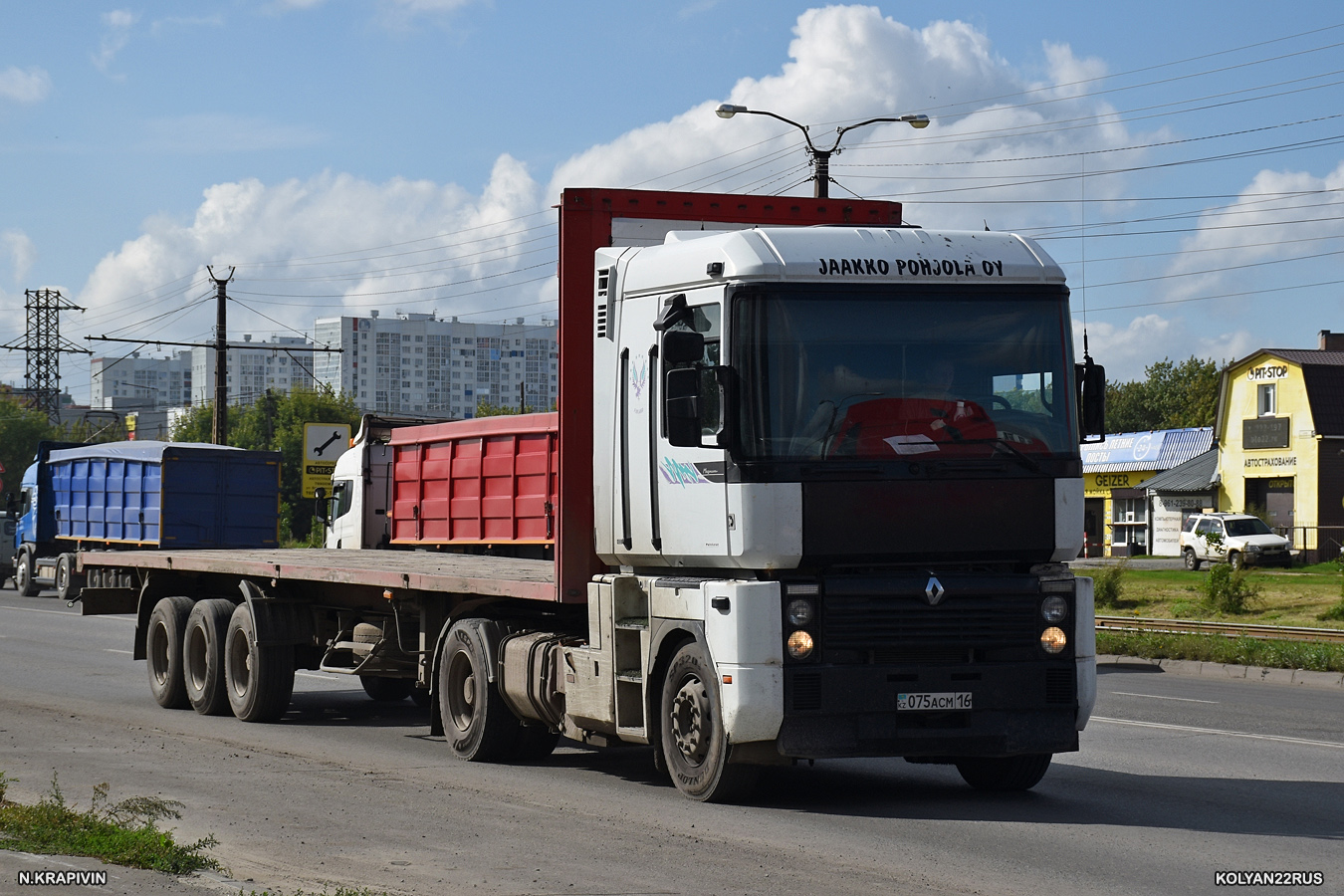 Восточно-Казахстанская область, № 075 ACM 16 — Renault Magnum Integral ('1997)