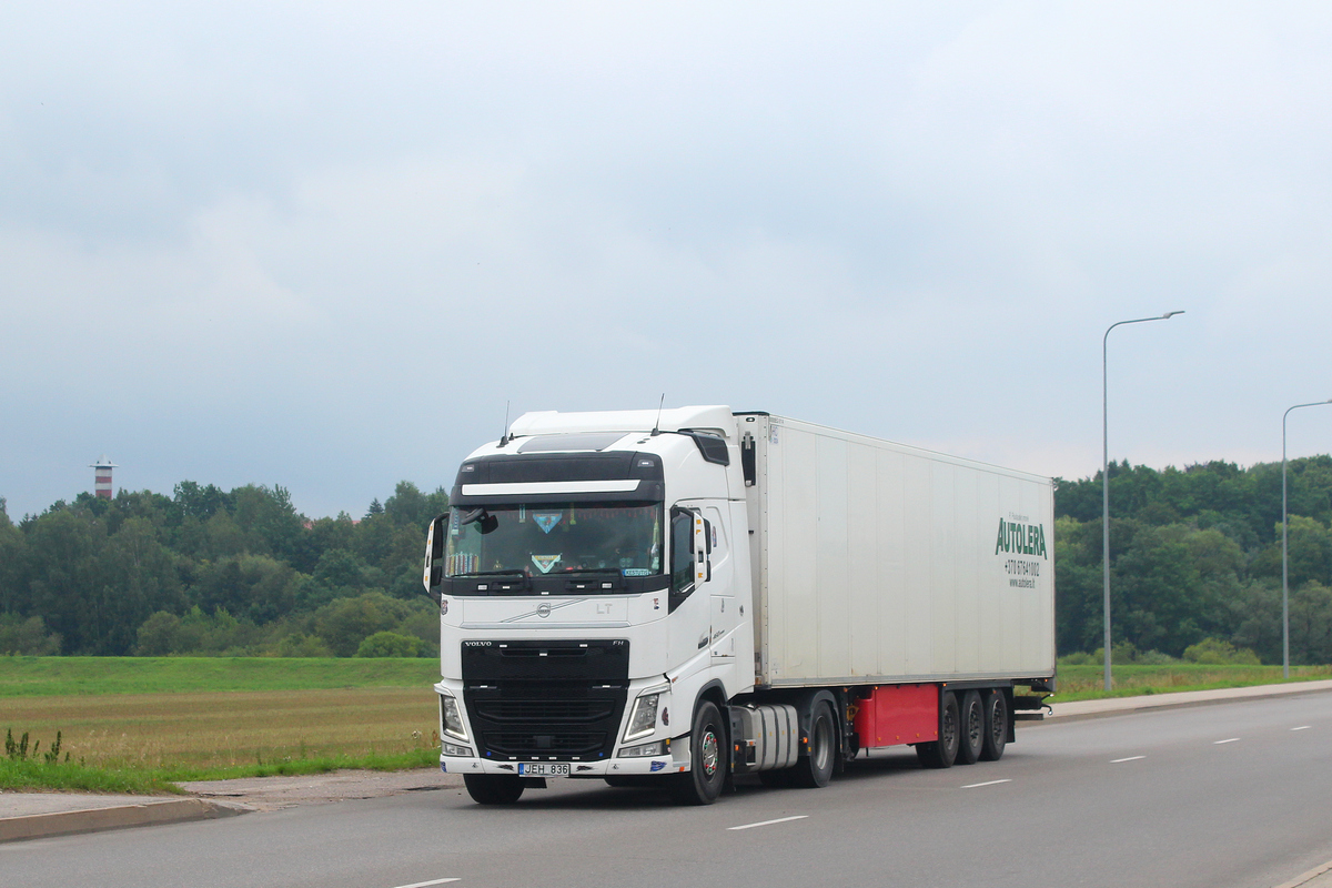 Литва, № JEH 836 — Volvo ('2012) FH.460