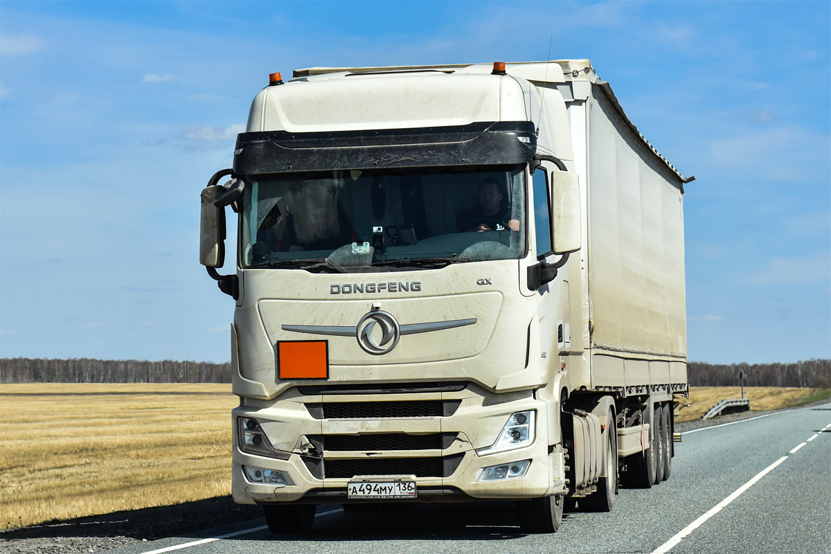 Воронежская область, № А 494 МУ 136 — Dongfeng GX DFH4180