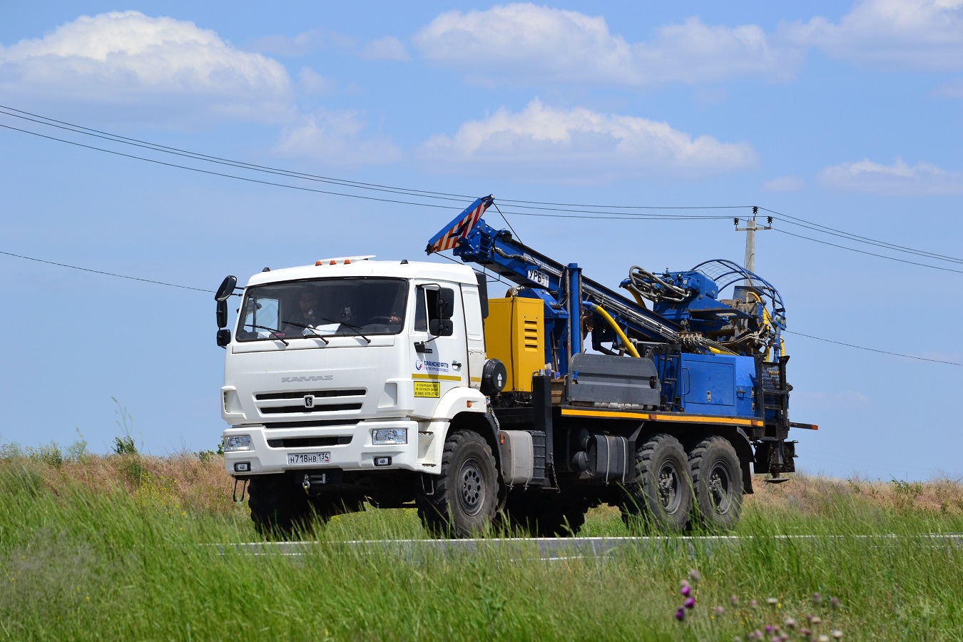 Волгоградская область, № Н 718 НВ 134 — КамАЗ-43118-50