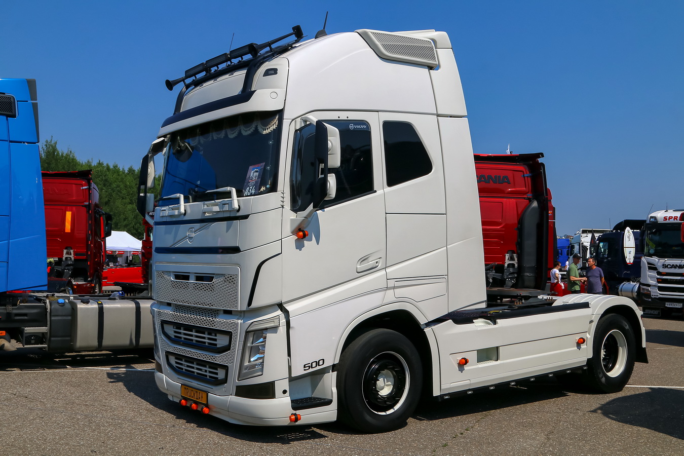 Краснодарский край, № Н 353 ВР 93 — Volvo ('2012) FH.500 [X9P]; Московская область — Фестиваль TruckDay 2024