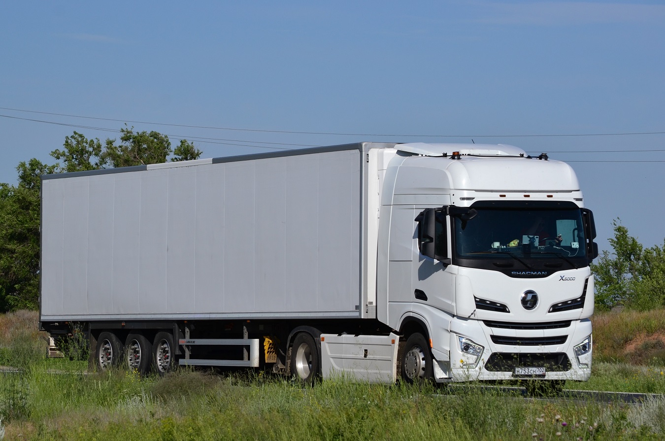 Башкортостан, № Н 753 СН 702 — Shaanxi Shacman X6000 SX4188