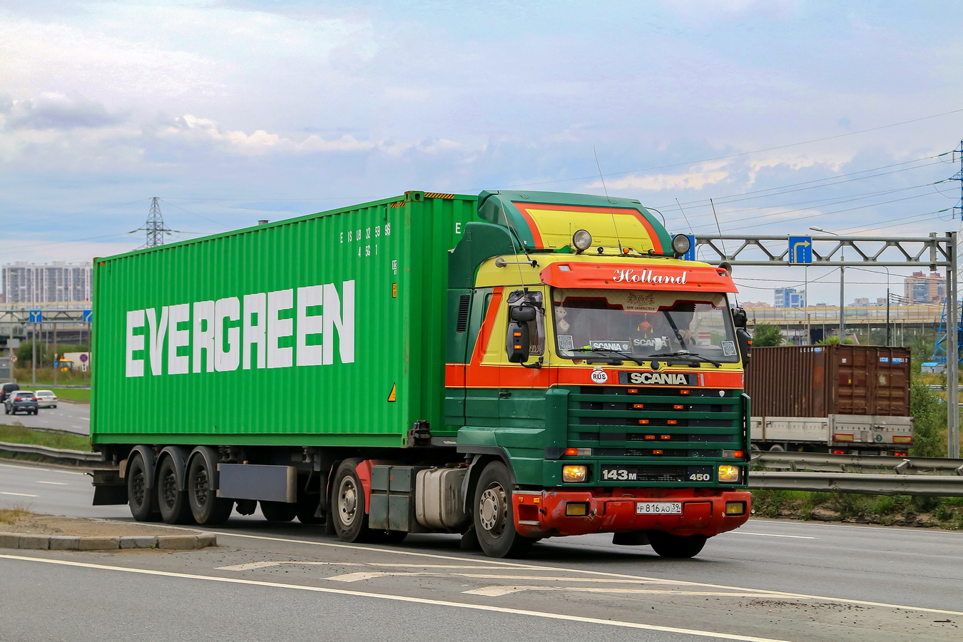 Калининградская область, № Р 816 АО 39 — Scania (III) R143M